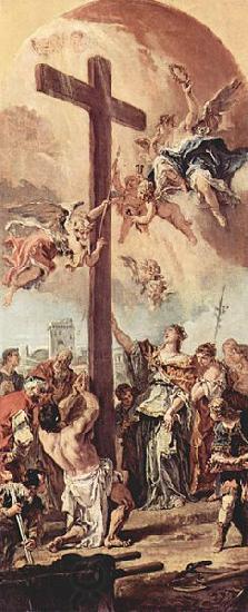 Sebastiano Ricci Hl. Helena findet das Heilige Kreuz, Entwurf